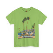 Retro Beach Vibes Unisex Heavy Cotton Tee