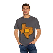 Pepper Gray Texas Toast Shaped Graphic Unisex Tshirt