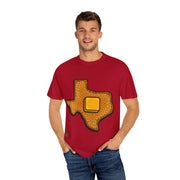 Red Texas Toast Shaped Graphic Unisex Tshirt