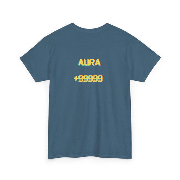 Unisex Aura Farming Blue graphic t-shirt 