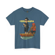Aura Farming +9999 unisex t-shirt featuring Gen Z and Gen Alpha slang, streetwear fashion tee for stacking aura, confidence, and drip.