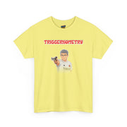 Unisex vintage-style shooting sports t-shirt – Triggernometry statement shirt
