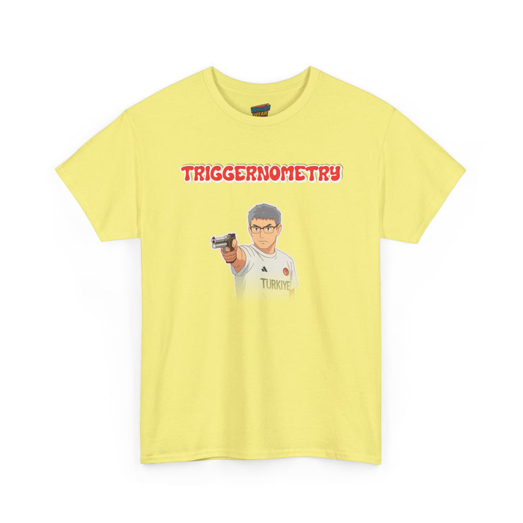 Unisex vintage-style shooting sports t-shirt – Triggernometry statement shirt