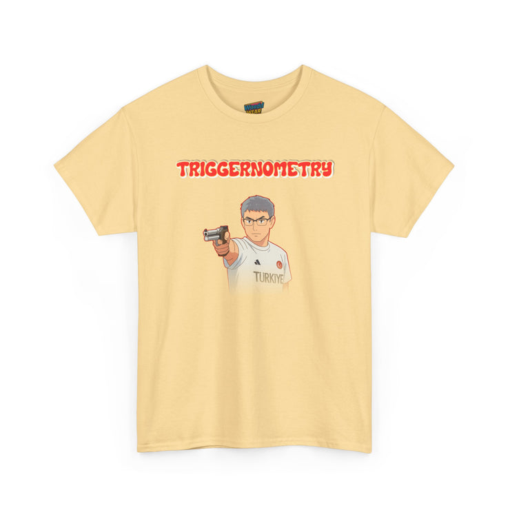Unisex vintage-style shooting sports t-shirt – Triggernometry statement shirt