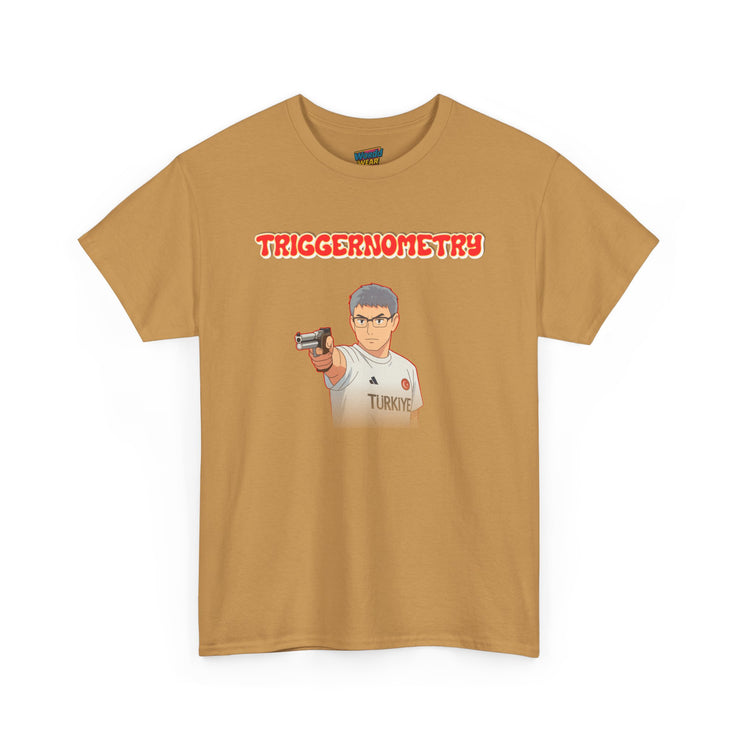 WorddWear Triggernometry tee – Turkish Olympic shooter graphic t-shirt 