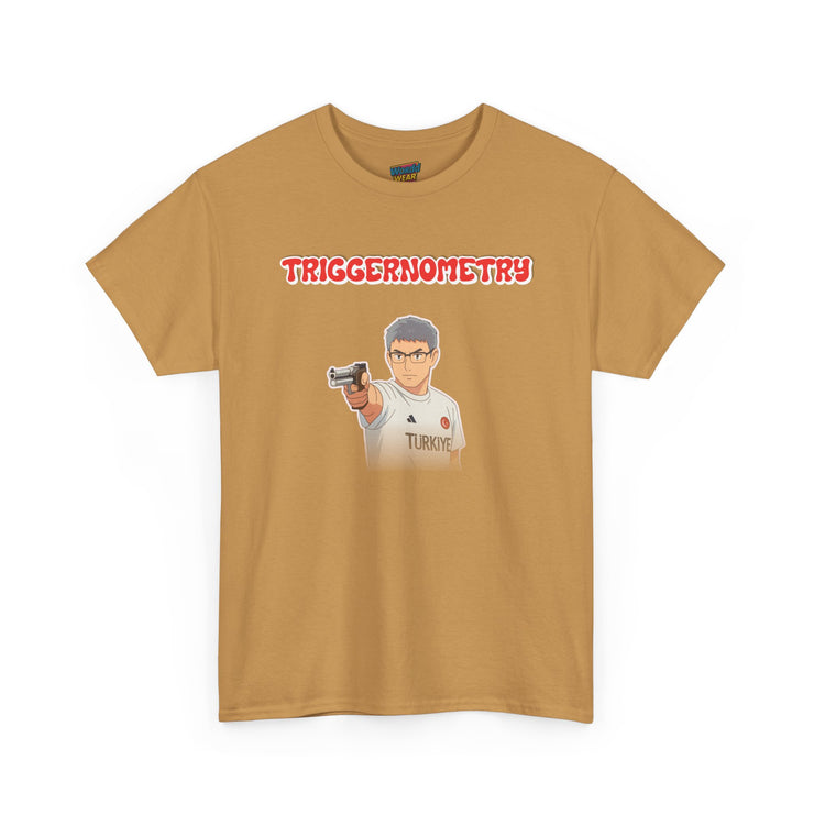 Unisex Triggernometry T-Shirt inspired by Yusuf Dikec Turkish Olympic shooter