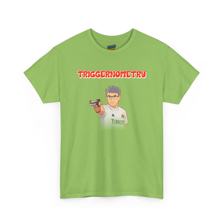 Unisex vintage-style shooting sports t-shirt – Triggernometry statement shirt