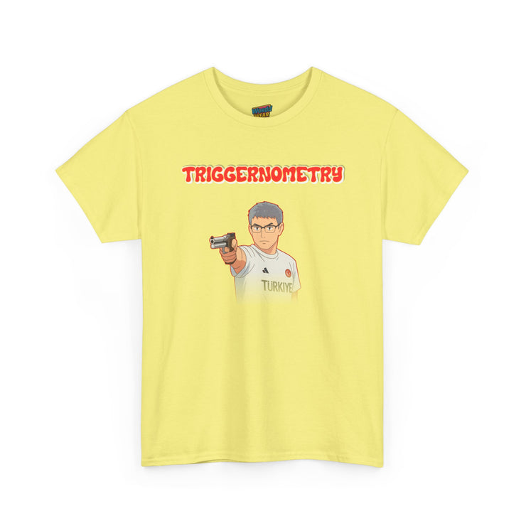 Unisex vintage-style shooting sports t-shirt – Triggernometry statement shirt